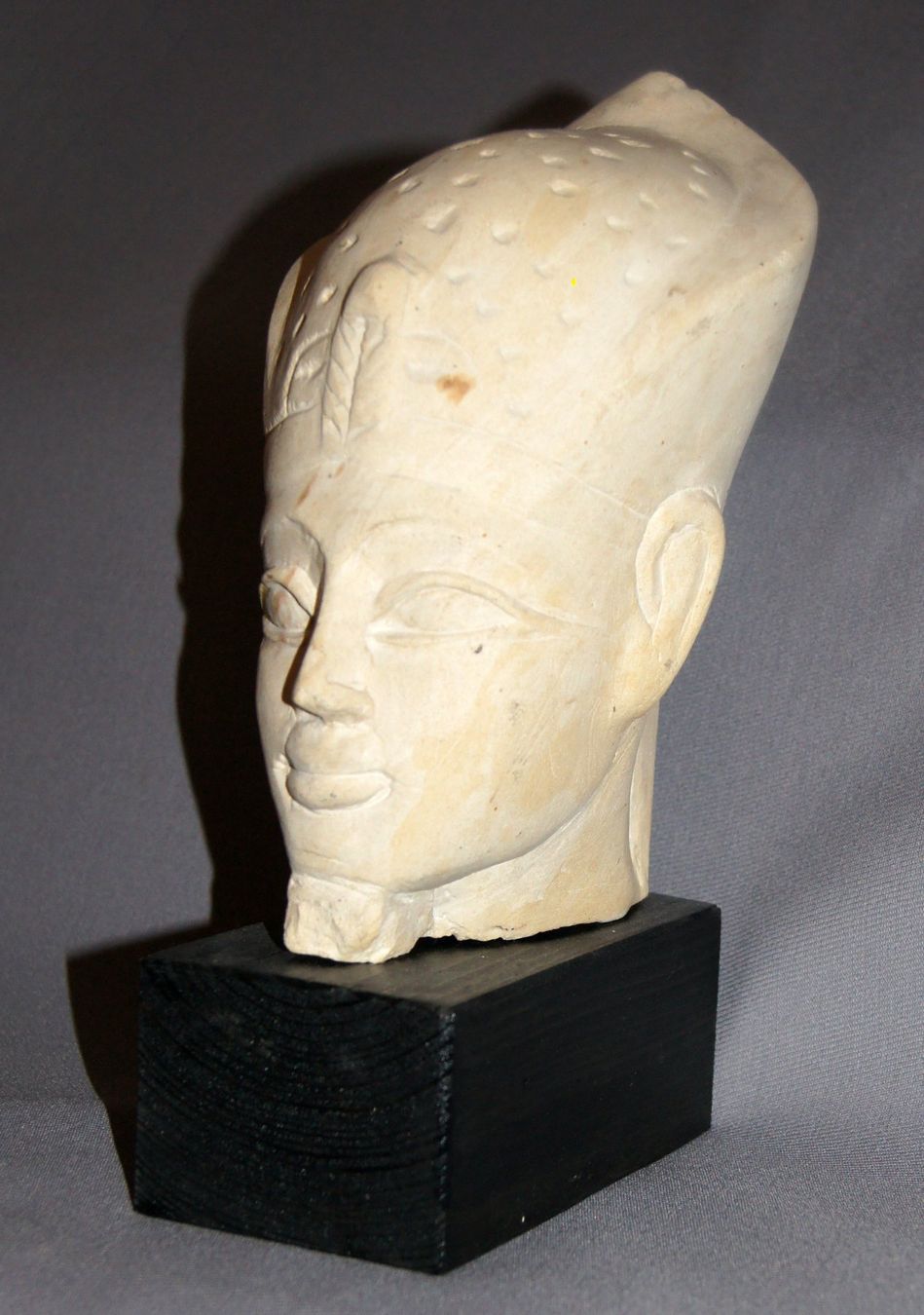 Sculture & Statue: Wunderbare, fein gestaltete Kopf-Büste eines Pharao – Usato da Geroldswil venduto da ARTEFACTO 3