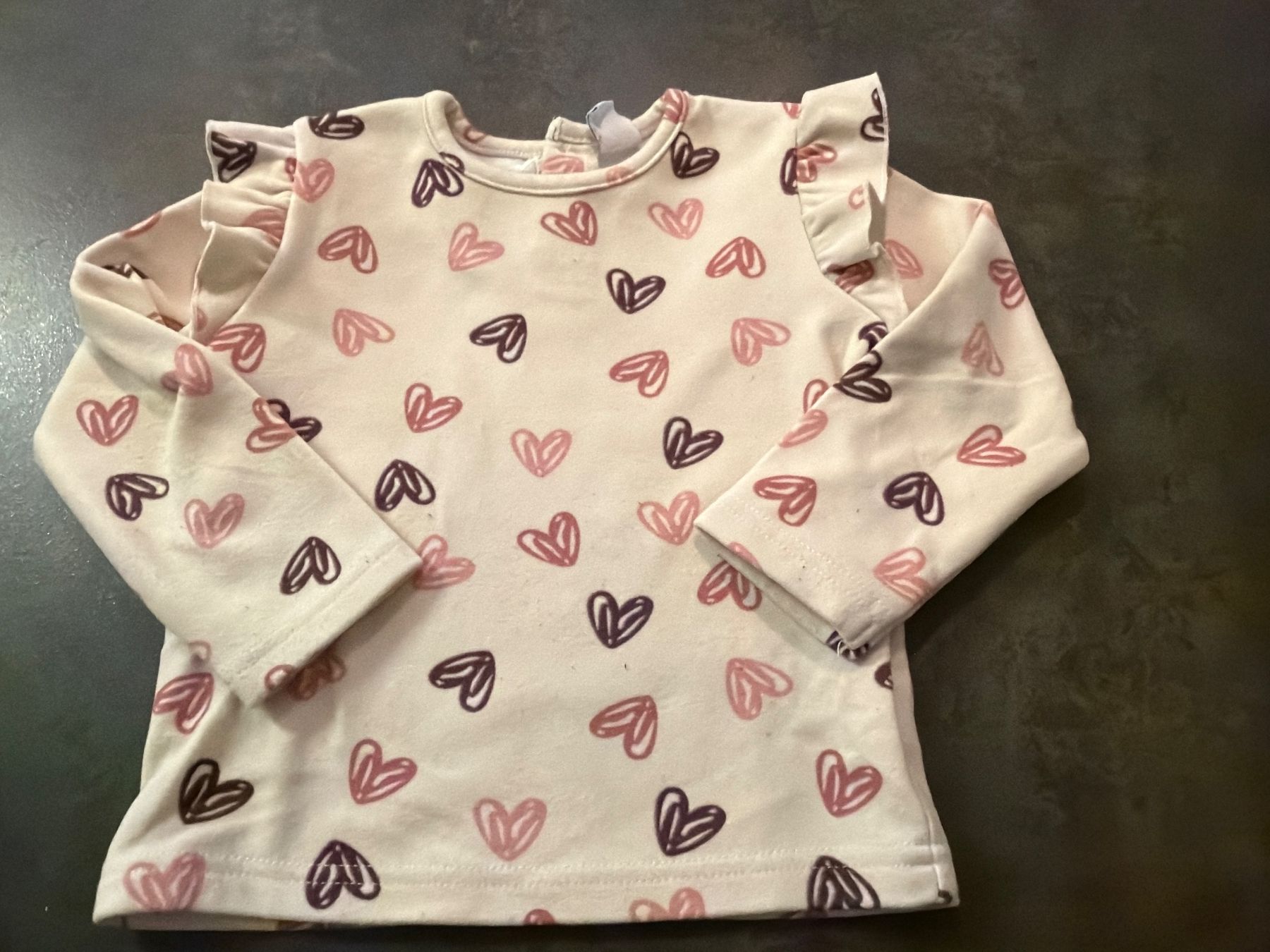 Maglioni & Felpe: Langarmshirt Topomini Herzmuster; 86 – Usato da Brüttisellen venduto da val_r8g6