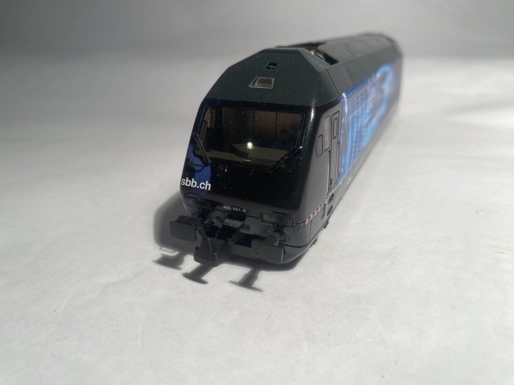 Hag Modellini di ferrovie: HAG E-Lok RE460 SBB "OCP",  AC Digital – Usato da Buchrain venduto da Modellbahn11 4