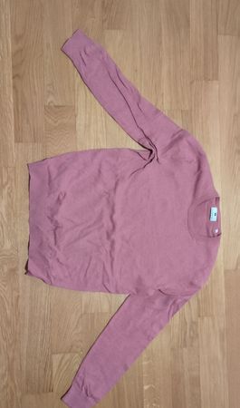 Hochwertiger WE Fundamentls Baumwollpullover in Altrosa, Grö