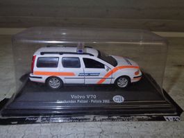 Altaya 1:43 Volvo V70 Police du monde Suisse 2002