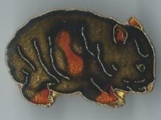 Placchette & Badge: Wombat Pin – Usato da Zürich venduto da t24_de