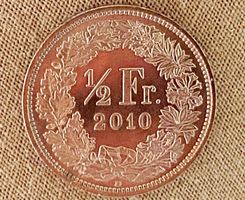50 Rappen 2010 stgl *niegelnagelneu!* unzirkuliert