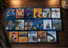 17 Blu-rays im Familien-Mega-Paket | Disney, Pixar, etc