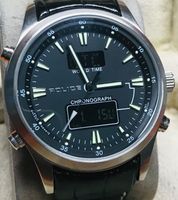 POLICE World Time Herrenuhr 49 mm ( Neupreis : 295 CHF )