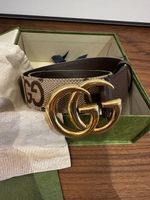 Gucci Belt, brown, Size 95