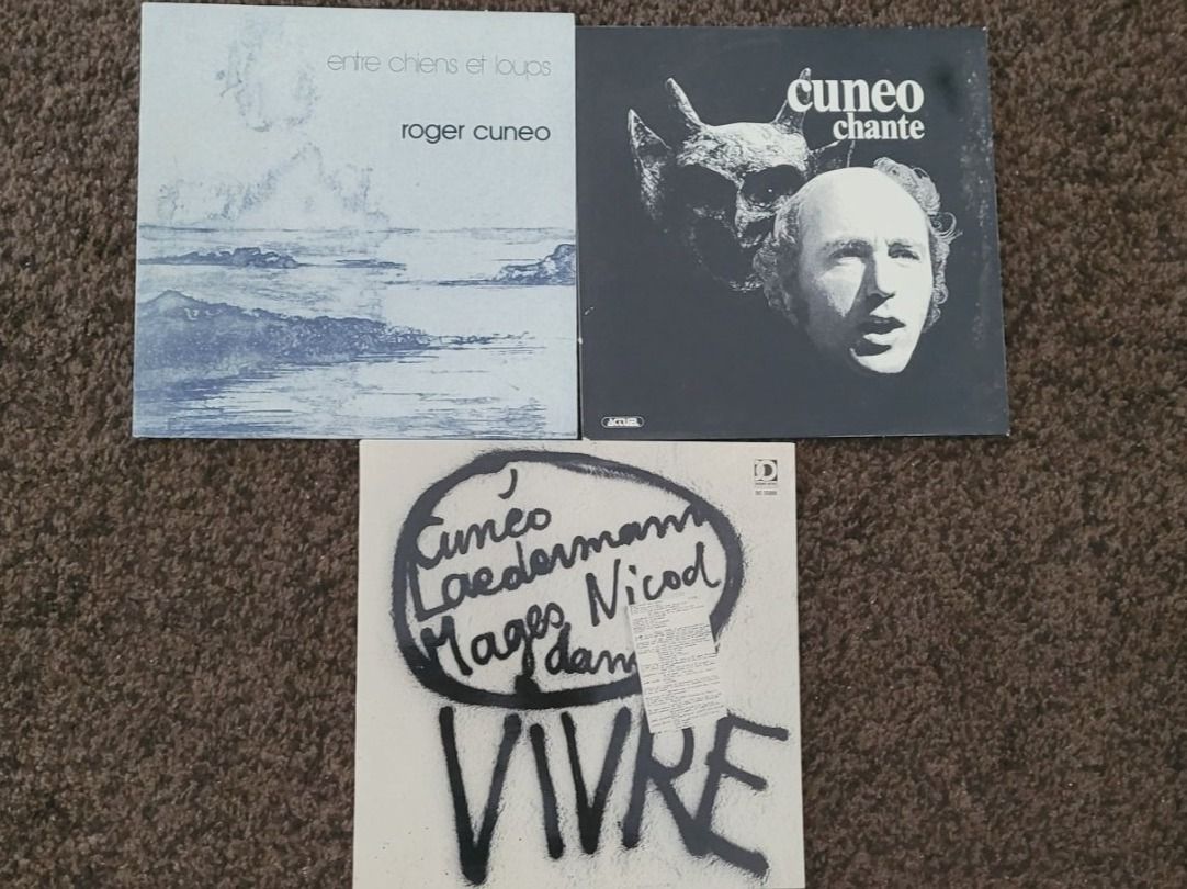 Schallplatten: 3 LP  Cuneo Roger – Gebraucht aus Martigny von MZ-67