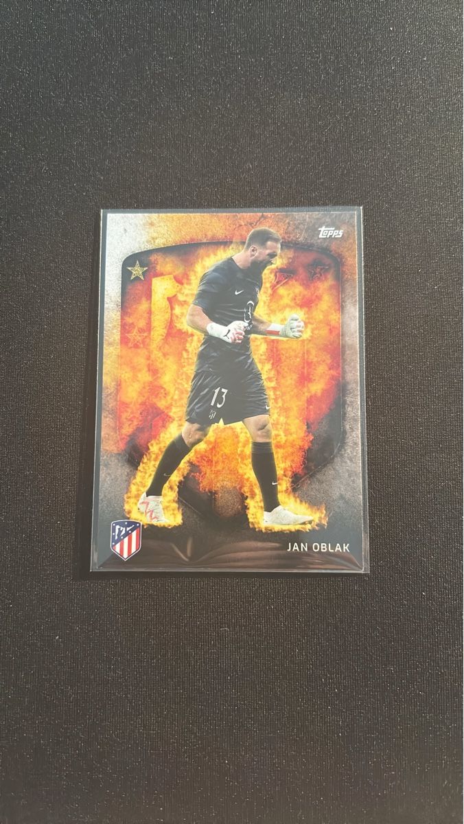 Topps Carte collezionabili: Jan Oblak - Topps - Atletico Madrid - Team Set – Usato da Kaiseraugst venduto da Baum_12