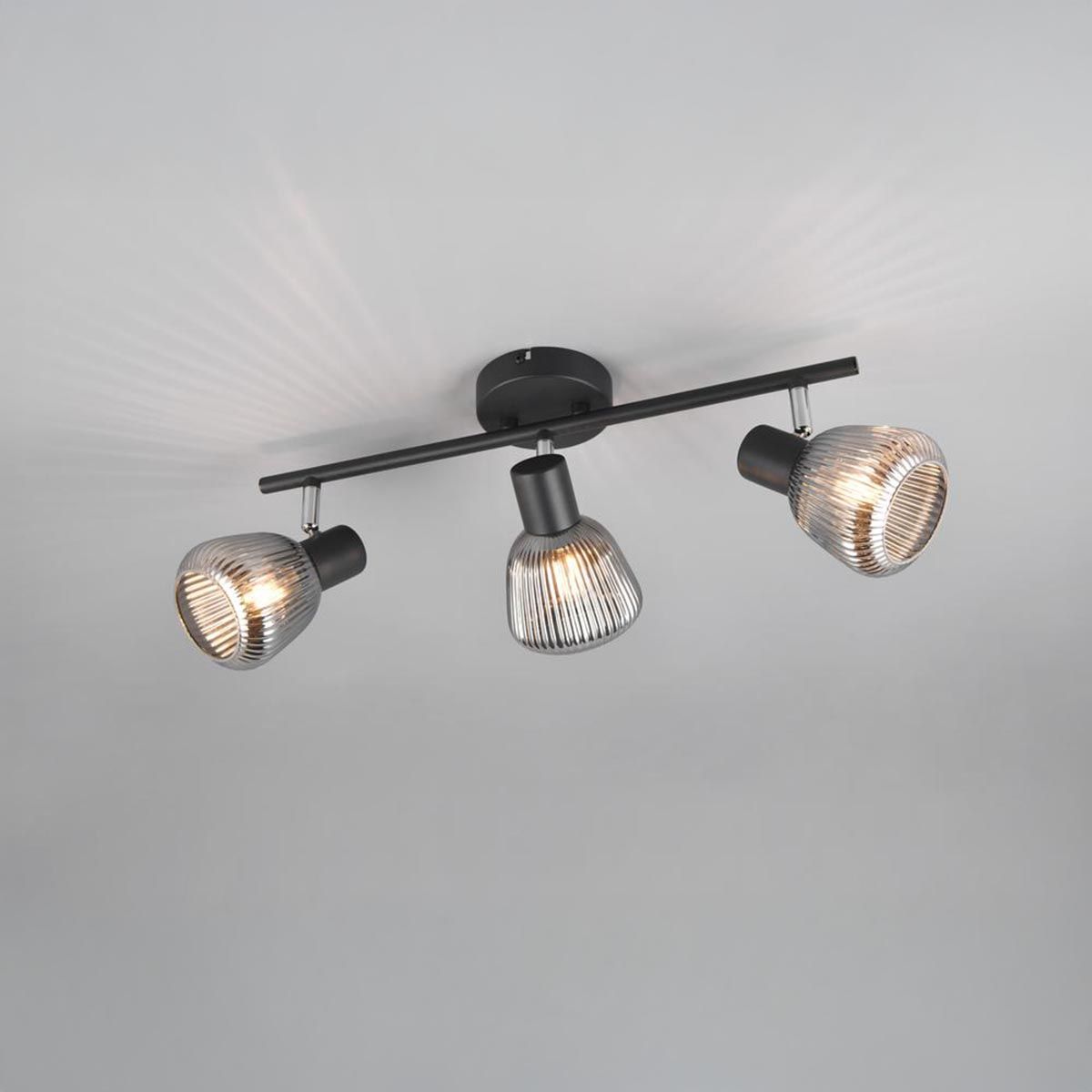 Lampen: Strahler, 3er Spot, Glas, 48 cm x 16 cm – Neu (gemäss Beschreibung) aus Kreuzlingen von Smart-Light