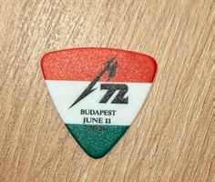 METALLICA Pick Budapest Hungary June 11th 2026 M72 Tour