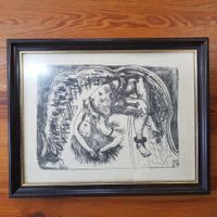 Bruno Weber Lithographie