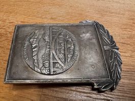 Antike Buckle Gürtel Schnalle Gurtschnalle 1949