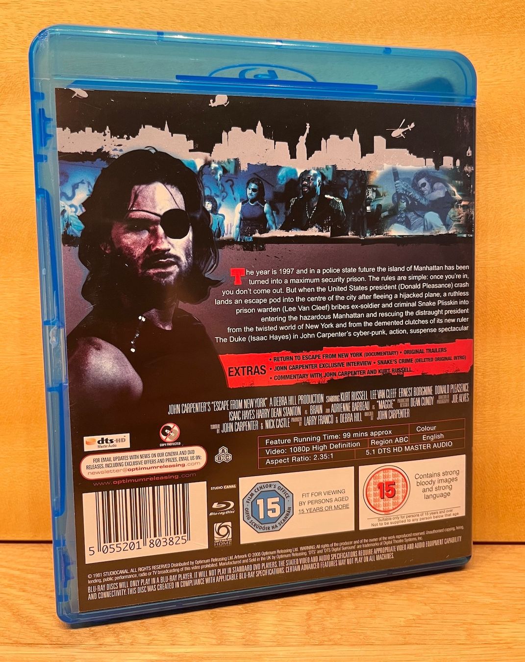 Tutti i DVDs: Blu Ray - Escape from New York - 1981 – Usato da Bergdietikon venduto da Lowieken 1