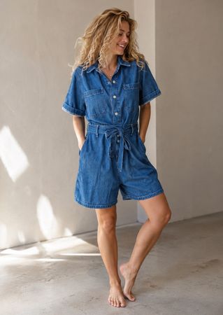 MEGA stylischer Jeansoverall / Jumpsuit von MARCO POLO Gr.M