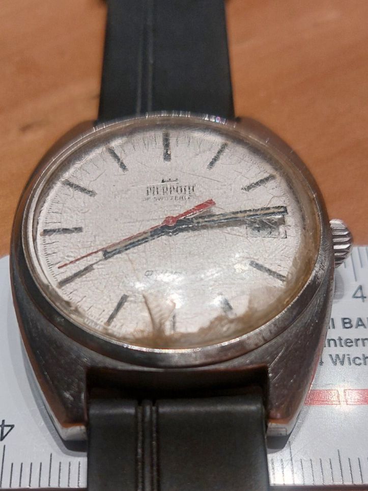 Swiss Orologi: Pierpoint Vintage Swiss made – Usato da Oberdiessbach venduto da wasserfreak 4