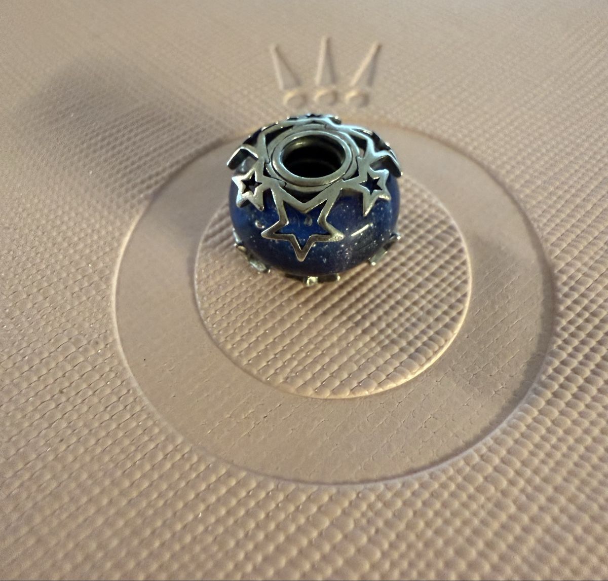 Pandora Anhänger: Pandora Murano – Mitternachtsblauer Sternenhimmel – Gebraucht aus Aadorf von mel_5b9w 2