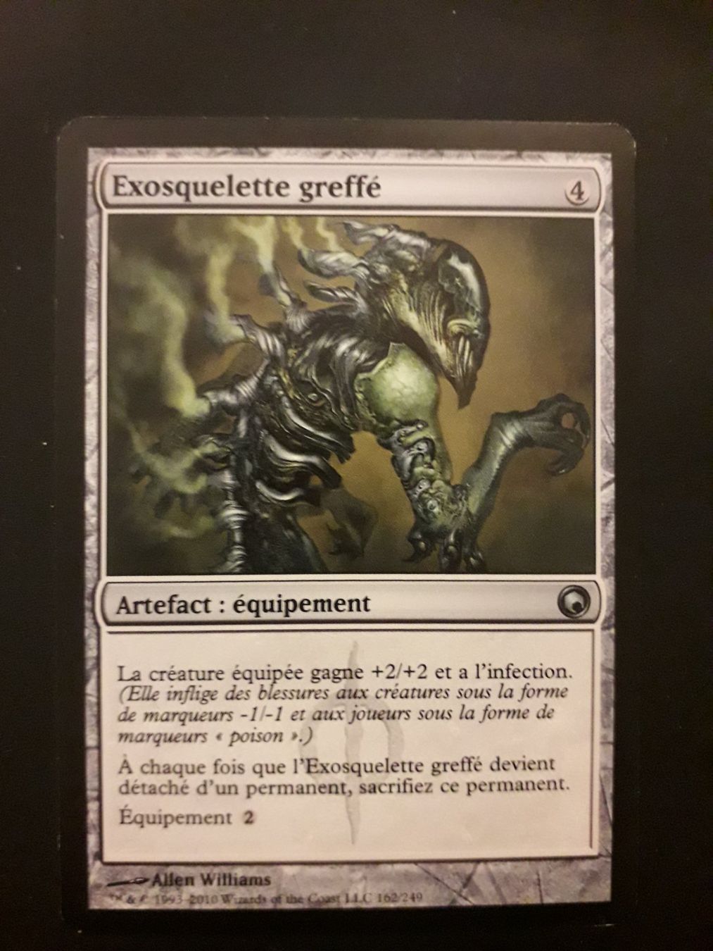 Magic The Gathering Sammelbilder & Trading cards: MTG - Exosquelette greffé – Gebraucht aus Lausanne von and_n6mz