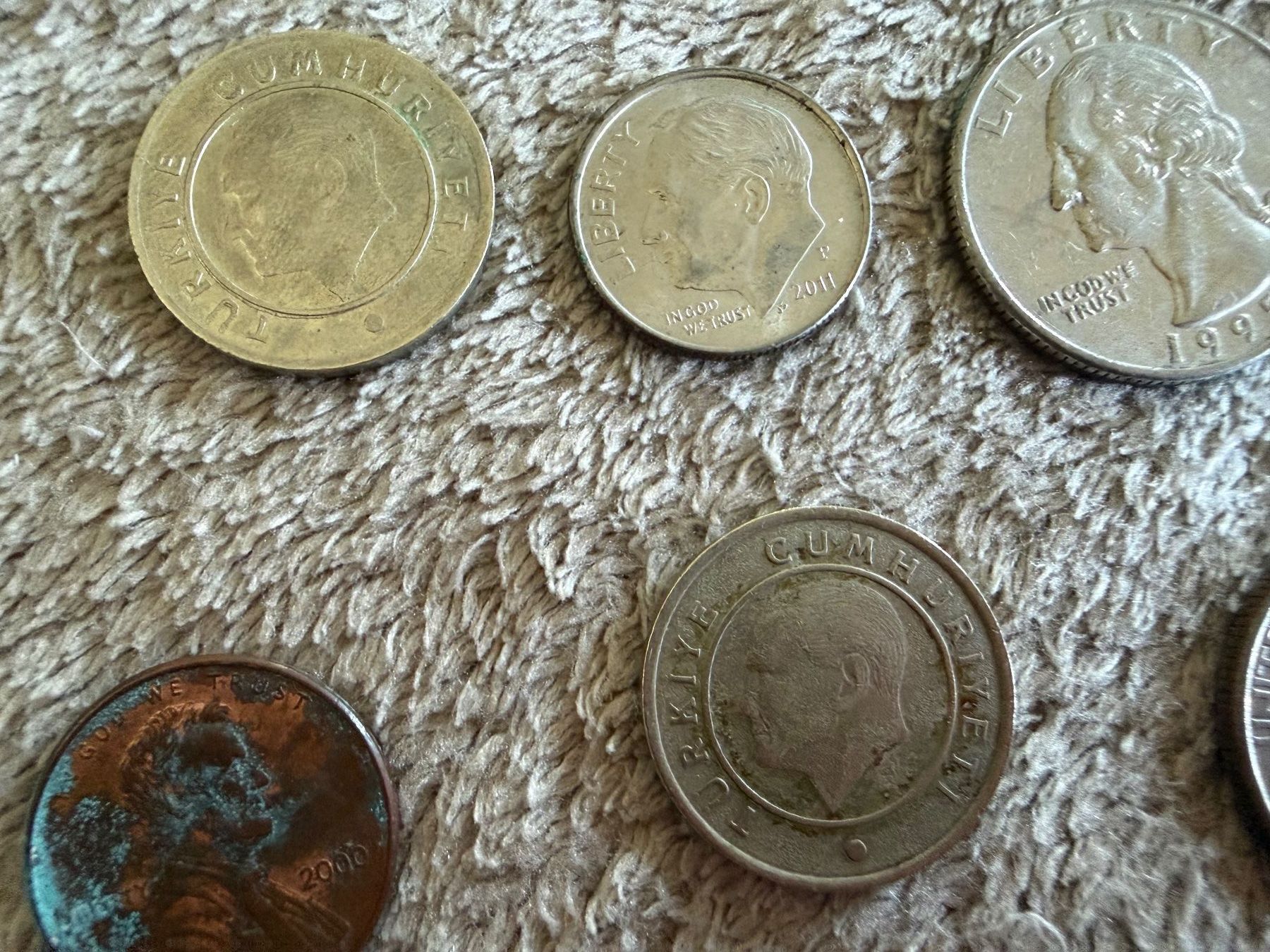 Tutti le monete: Quarter Dollar, Cent Münzen Liberty – Usato da Aarau venduto da KorgPA 2