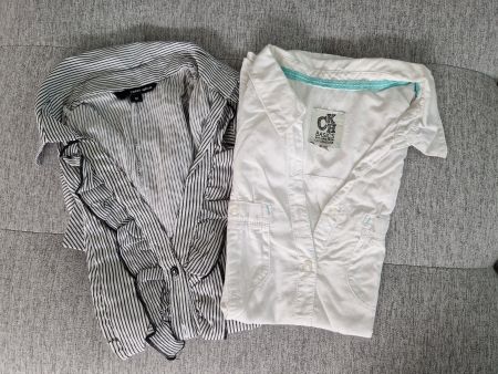 2 Sommerblusen Tally Weijl & Clockhouse