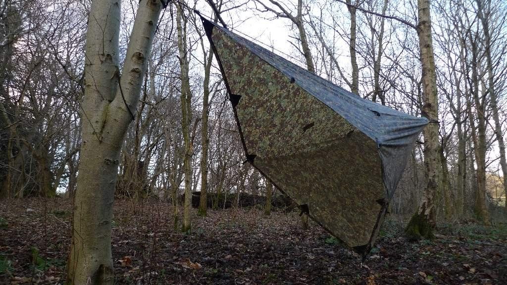 DD Hammocks Altro per Esercito: DD Tarp PRO 3 x 3 MC Camo – Nuovo e nell'imballaggio originale da Tulln venduto da HaengemattenShop 5