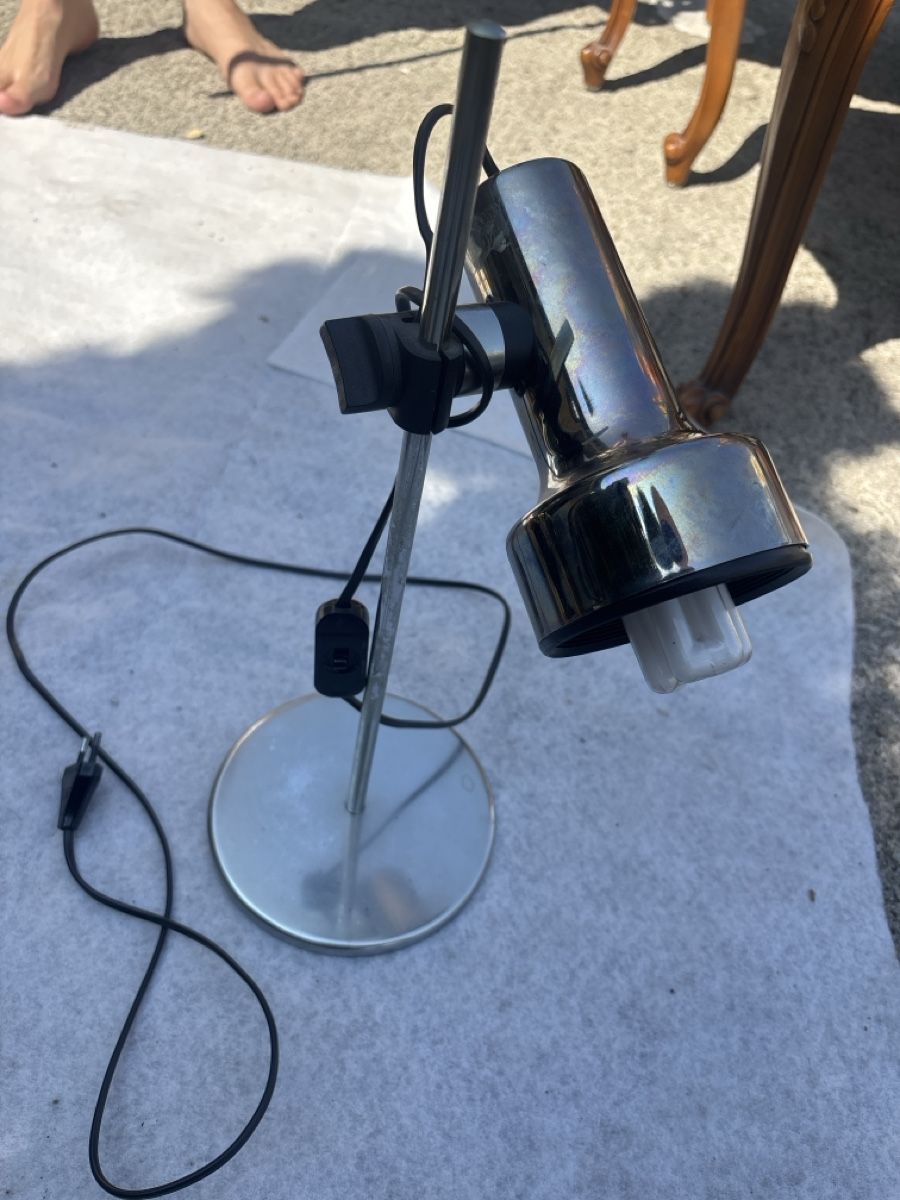 Lampen: Tischlampe Metall höhenverstellbar – Gebraucht aus Reinach von handyman_gp