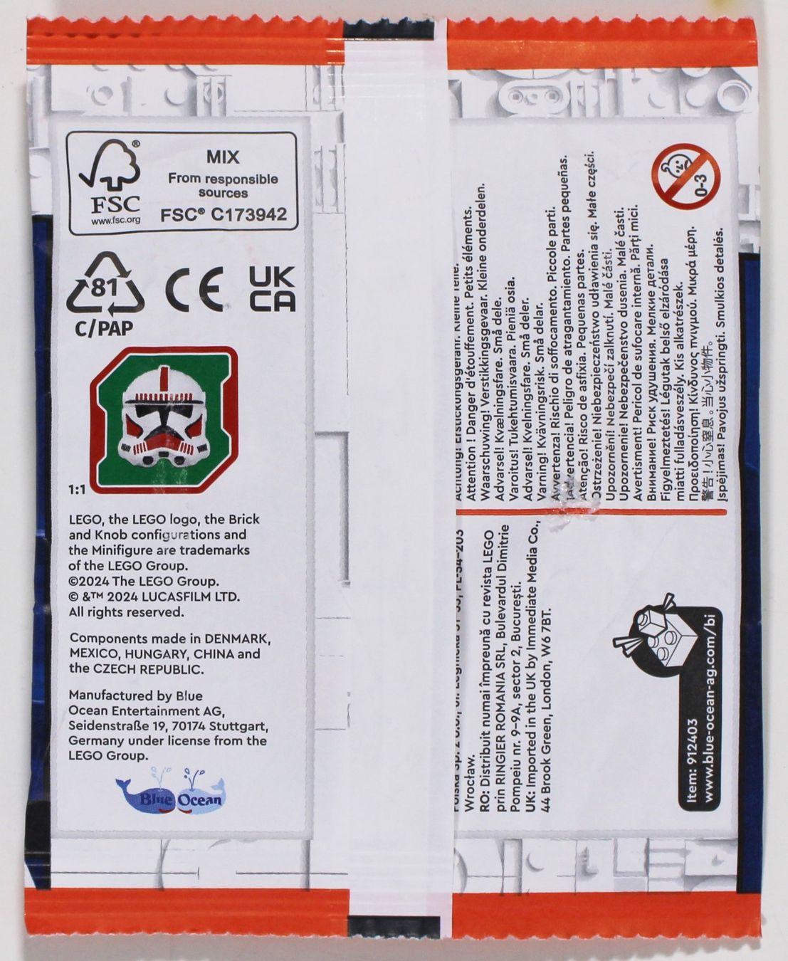 Lego Statuette: LEGO POLYBAG STAR WARS CORUSCANT GUARD – Nuovo e nell'imballaggio originale da Brüttisellen venduto da Collector-Corner 1