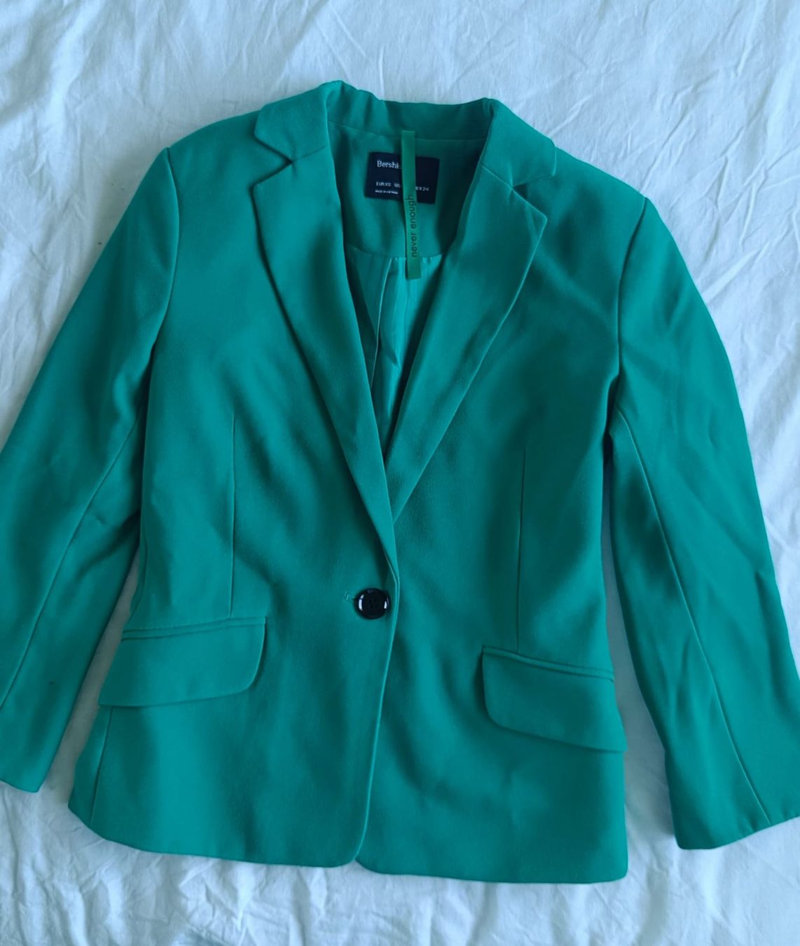 Bershka Giacche: Fited Green Blazer – Usato da Rotkreuz venduto da Prelovedswitzerland