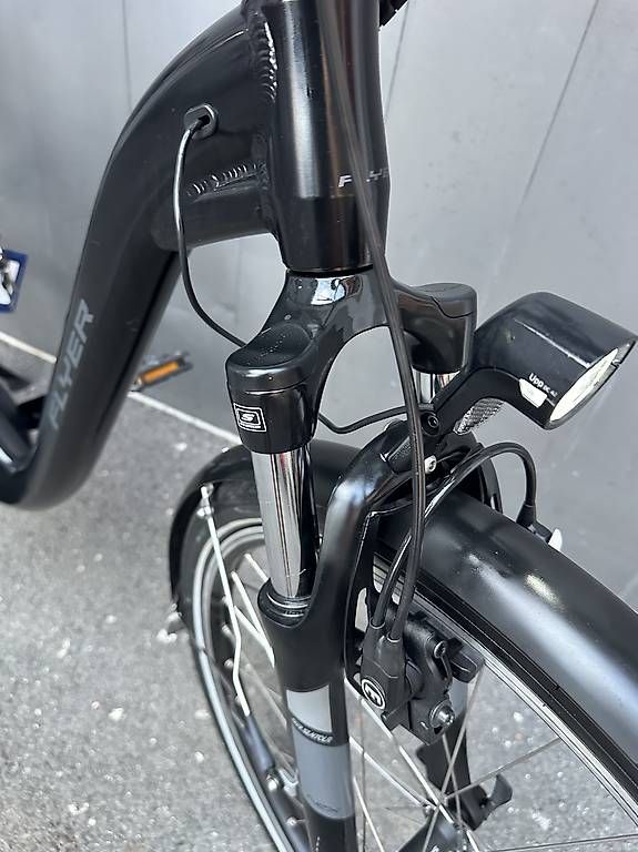 Biciclette: E-bike Flyer da donna 36v nera  – Usato da Quartino venduto da DiloUsato 6