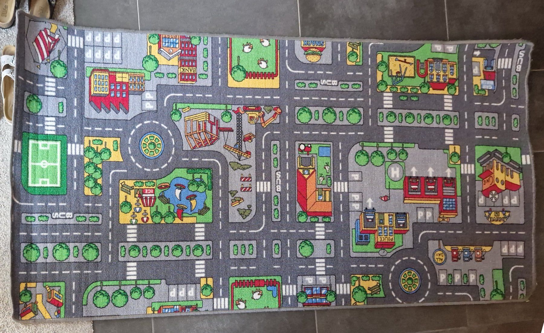 Tappeti: Spielteppich Stadt Grösse 197 x 95 – Usato da Trachslau venduto da schumannmario