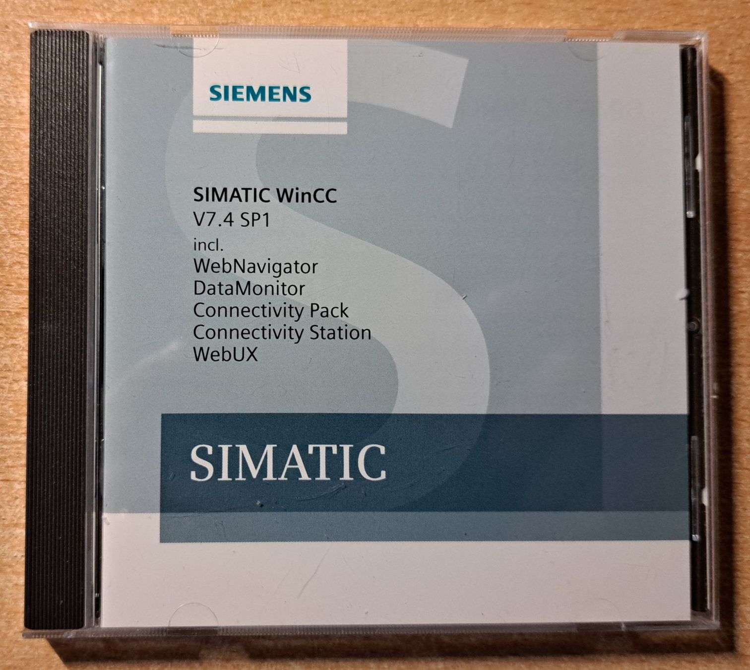 Siemens Software: Logiciel Siemens Simatic WinCC V7.4 SP1 – Gebraucht aus Cernier von Poussetofiol
