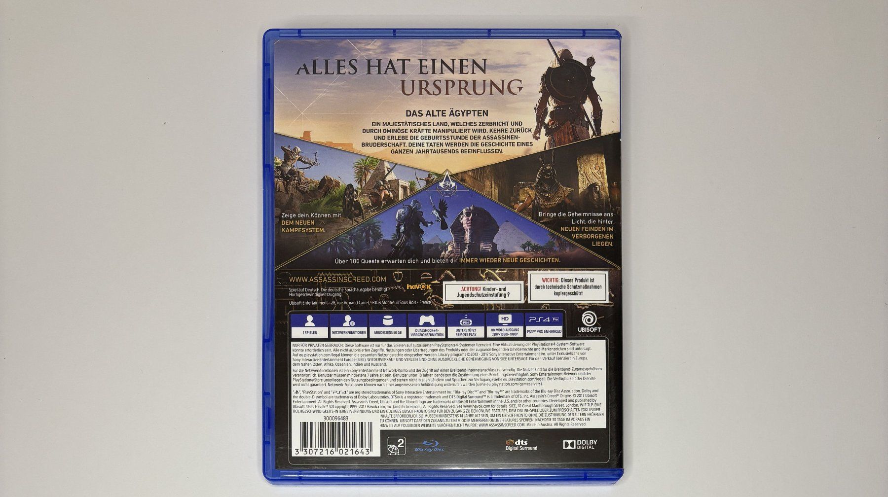 Spiele: PS4 - Assassin's Creed Origins – Gebraucht aus Allschwil von Bullach 2