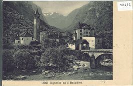 Bignasco ed il Basadino (Vallee Maggia)