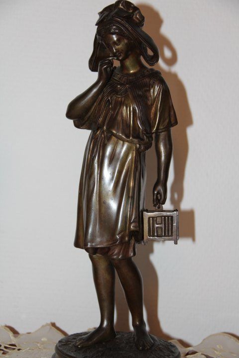 Sculture & Statue: Paire de sculptures en bronze antique . – Usato da Praz (Vully) venduto da pikuluka1 2