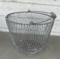 Vintage Metallkorb, Brocante, Shabby Chic, Drahtkorb,