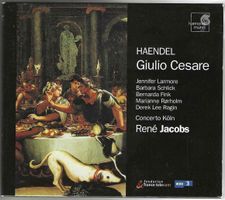 Haendel, René Jacobs – Giulio Cesare - 4 X CD