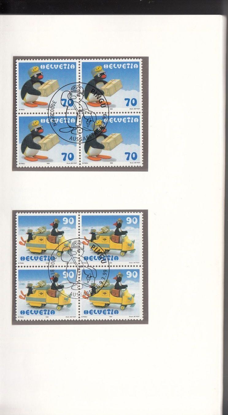 Tutti i francobolli: Die Briefmarken der Schweiz 1999,  VB ET – Usato da Bürglen TG venduto da StampGraf 3