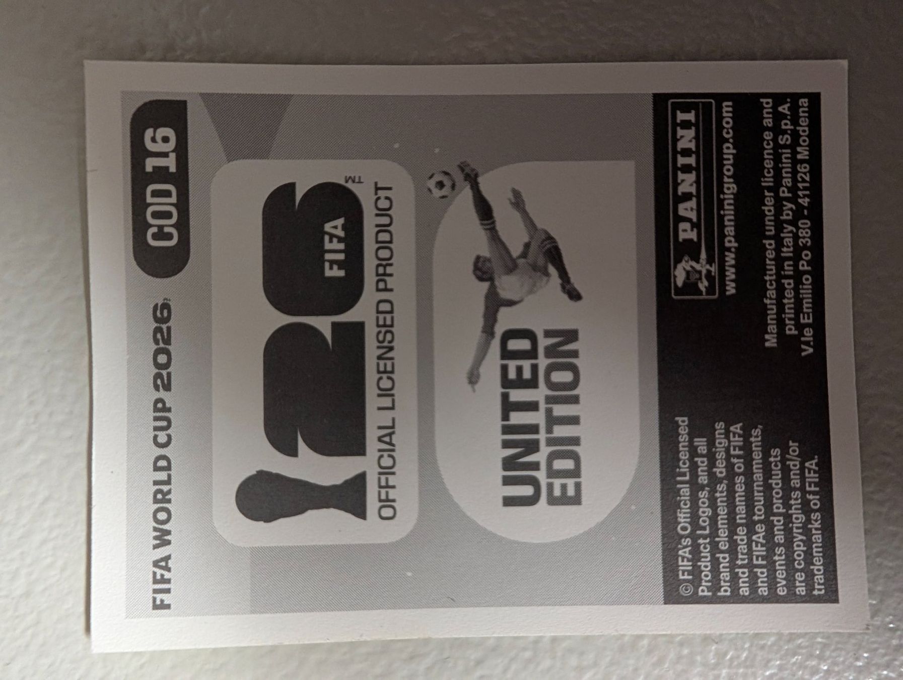 Panini Carte collezionabili: Panini COD 16 FIFA World Cup 2026 – Nuovo (secondo la descrizione) da Dübendorf venduto da SomeEnd 1