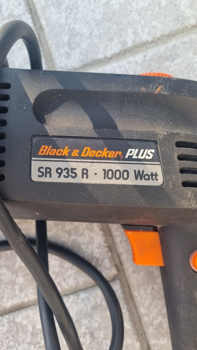 Trapani: Black & Decker Plus SR 935 R 1000 Watt – Usato da Niederglatt ZH venduto da Aymi14