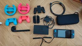 Nintendo Switch+Etui+Zubehör AB 1 CHF
