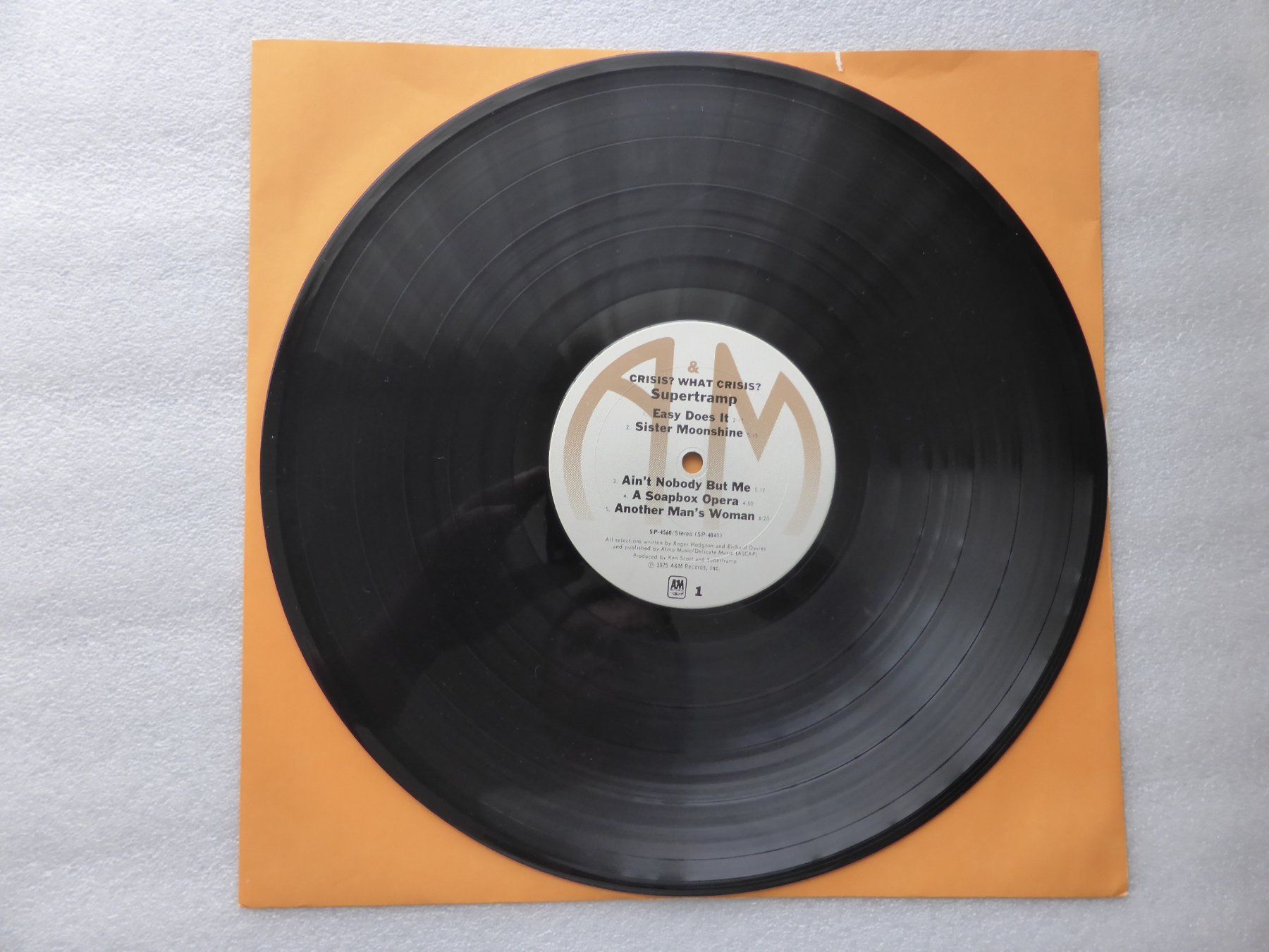 Schallplatten: VINYL  LP  SUPERTRAMP – Gebraucht aus Küssnacht am Rigi von Sunnestrahl 2
