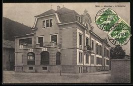 AK Moutier, L'Hopital, 1911