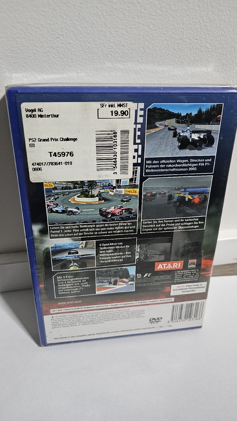 Sony Giochi: Grand Prix Challenge PS2 Sealed – Nuovo e nell'imballaggio originale da Untersiggenthal venduto da K3vi_n 1