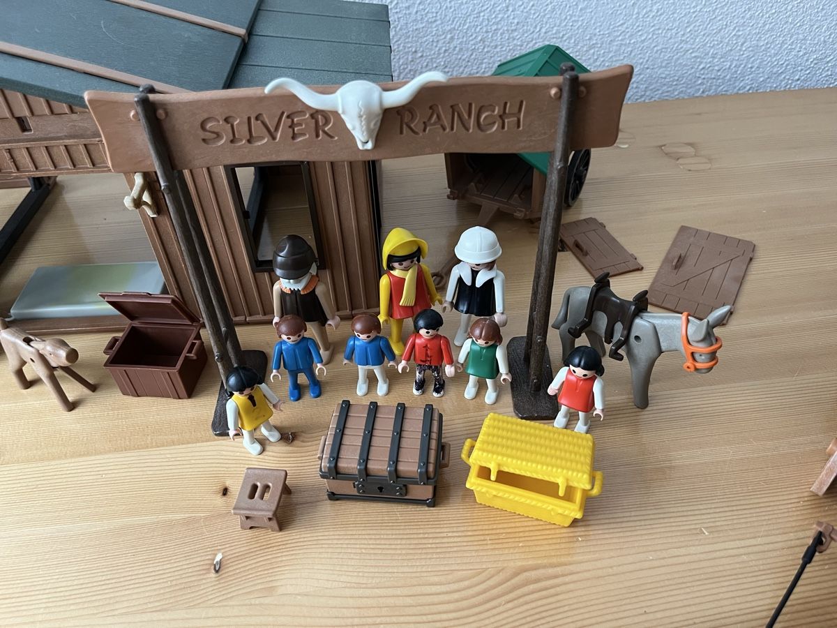 Playmobil Giocattoli: Playmobil Western Silver Ranch – Usato da Frauenfeld venduto da adj04 2