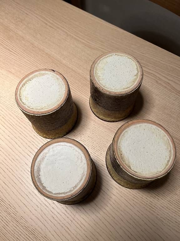 Tazze: Set 4 Cups Ceramic André Freymond – Usato da Basel venduto da spa_t556 3