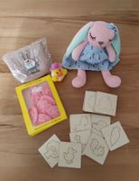 ❣️OSTER SET, HASE, HOLZSCHABLONEN, STROHTASCHE, KEKSFORM