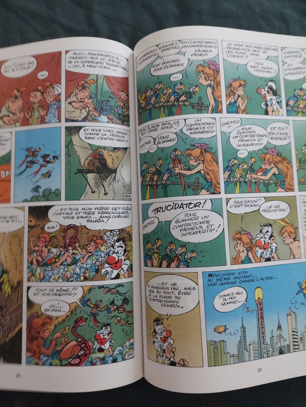 Fumetti: Marsupilami T.3 Mars le Noir EO 1989 BE+ – Usato da Genève venduto da Blu_BD 4