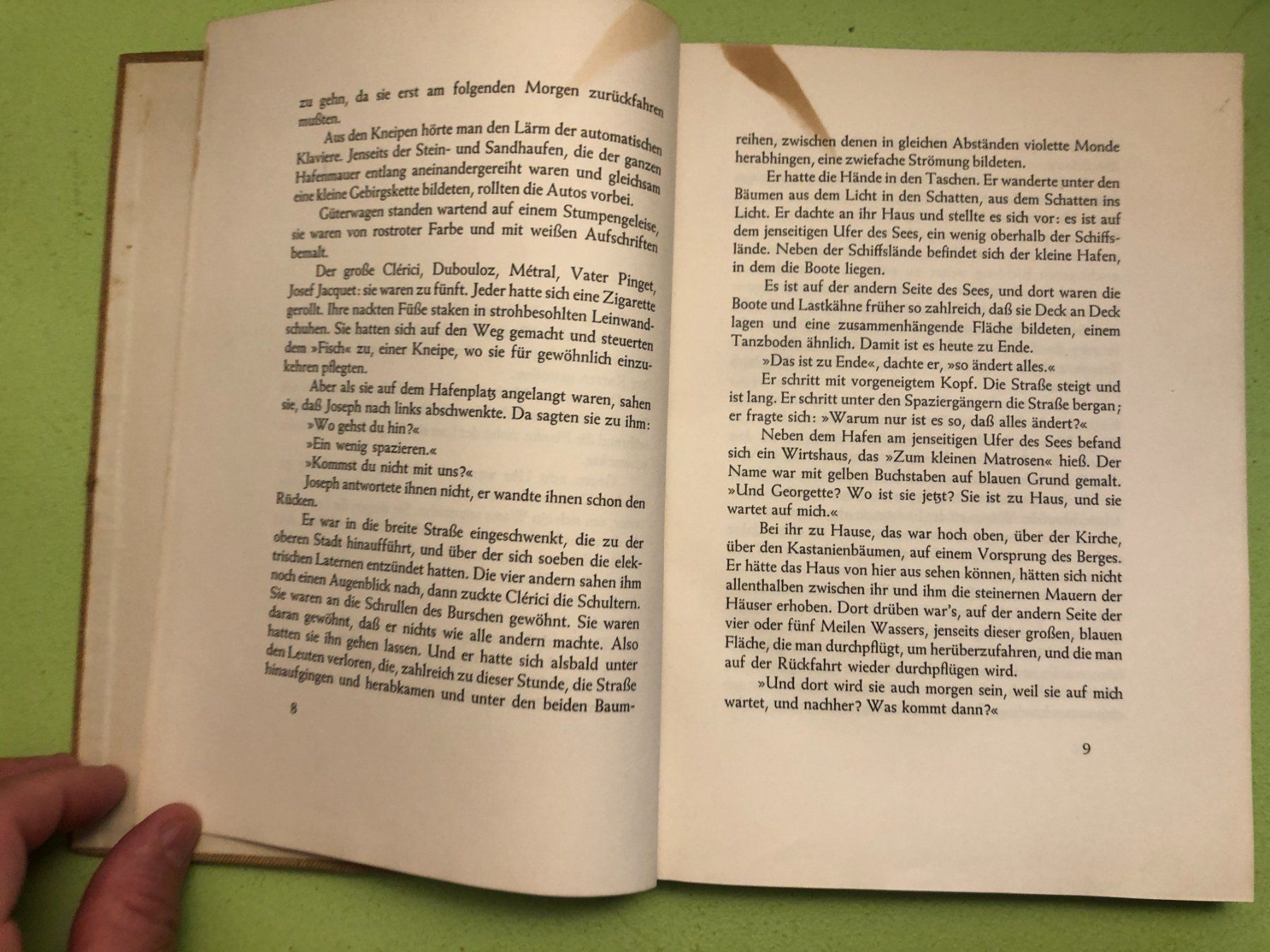 Libri: C. F. Ramuz: Ein Bursche aus Savoyen – Usato da Zürich venduto da allp 4