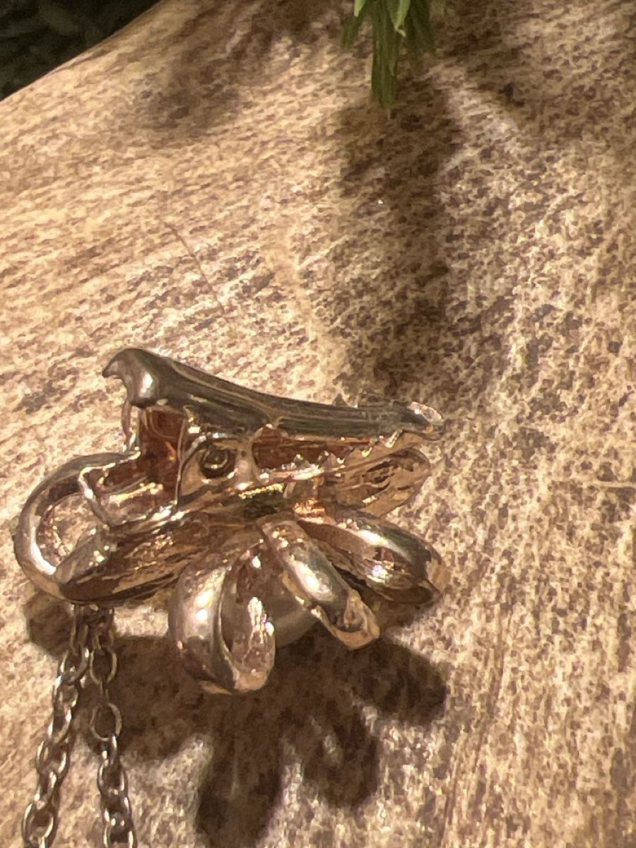 Spille & Fermagli: Doppelkette Kragen Pin – Nuovo (secondo la descrizione) da Seon venduto da Sunny-Schmuck78 2
