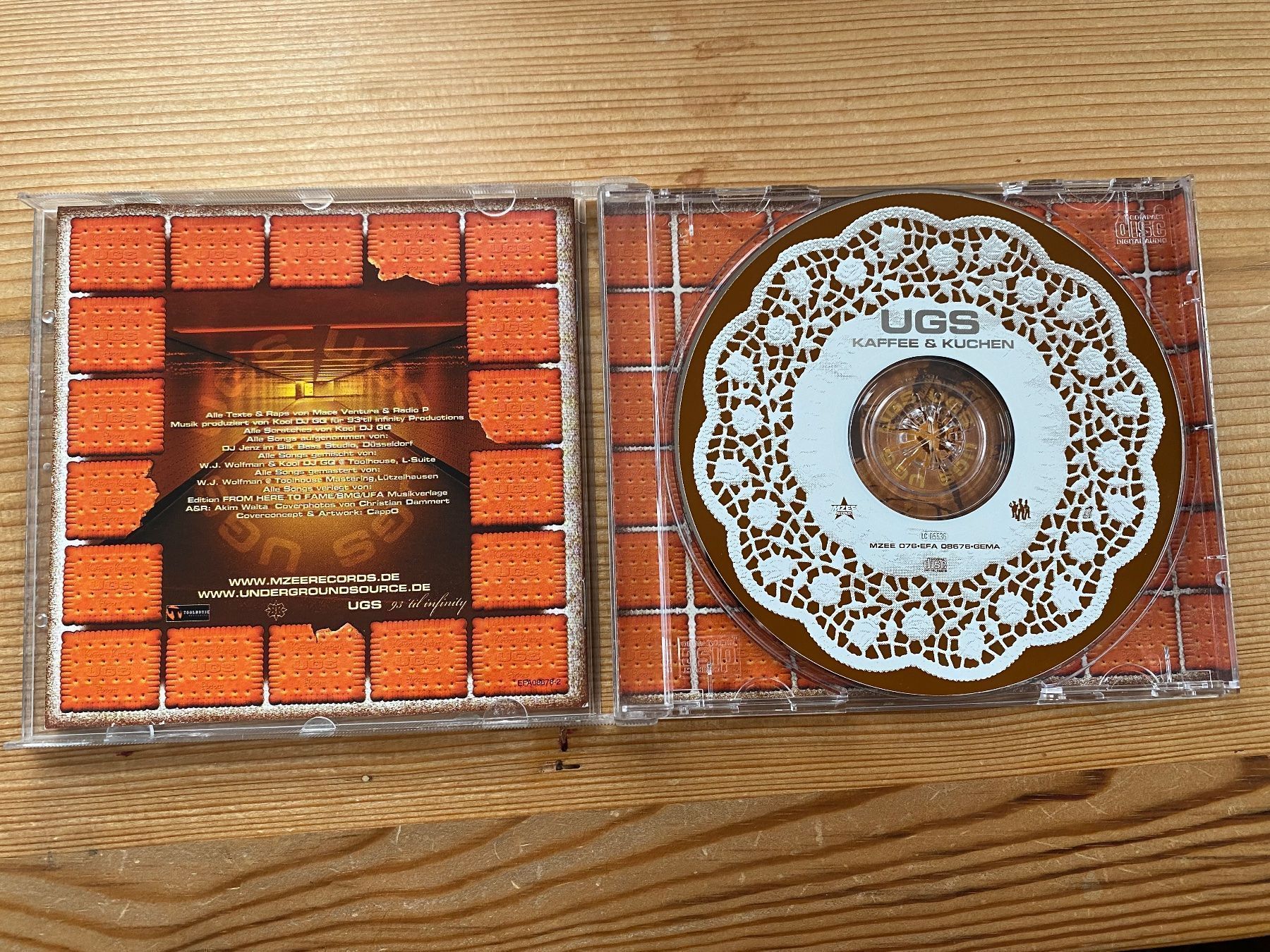 CDs: CD - Underground Source, Kaffee & Kuchen – Gebraucht aus St.Gallen von kingsamas 3