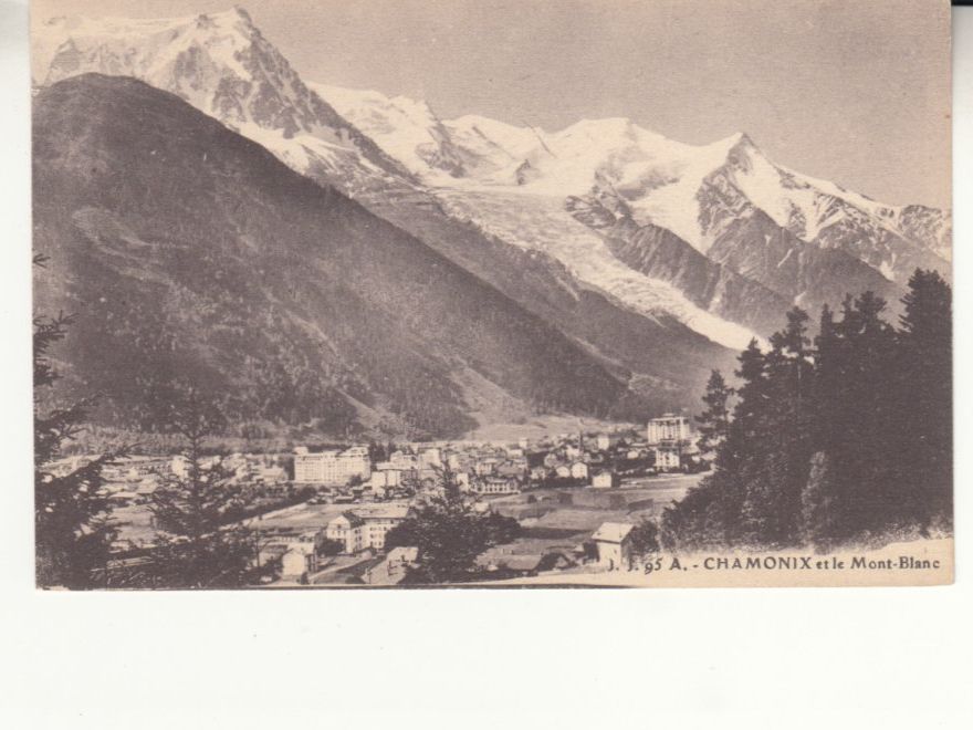 Cartoline postali: Chamonix ca. 1910 – Usato da Bürglen TG venduto da StampGraf
